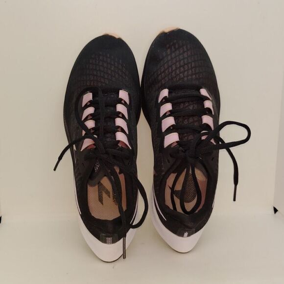 Nike Air Zoom Pegasus 37 Womens Pre-owned Black/Pink Running Sneakers-sz. 7 1/2 - Picture 4 of 7